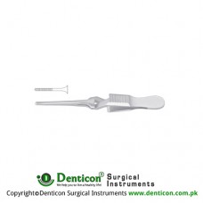 Diethrich Bulldog Clamp Straight Stainless Steel, 45 mm Jaw Length 8 mm